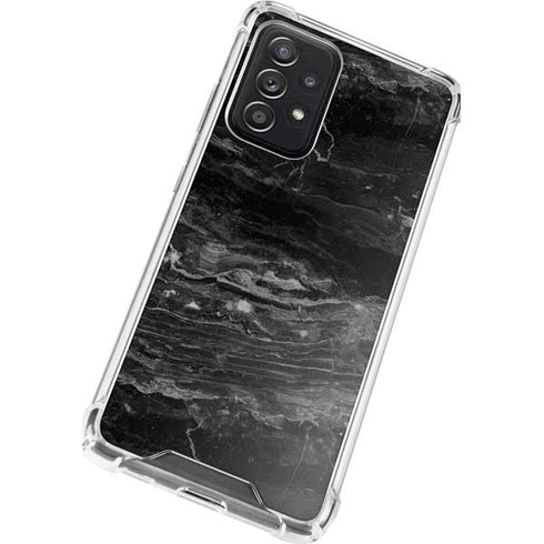 Crystal Black Galaxy A52 5G Clear Case