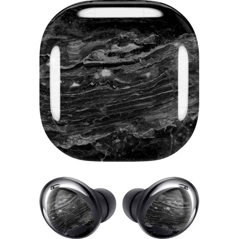 Crystal Black Galaxy Buds Pro Skin