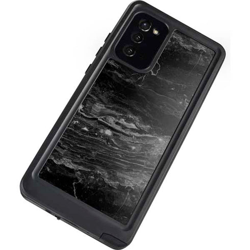 Crystal Black Galaxy Note20 5G Waterproof Case