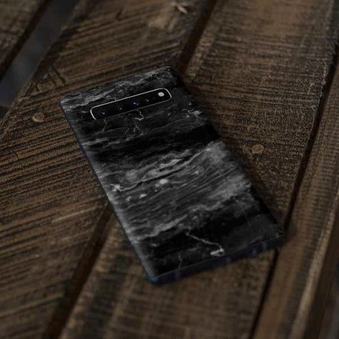 Crystal Black Galaxy S10 Plus Skin
