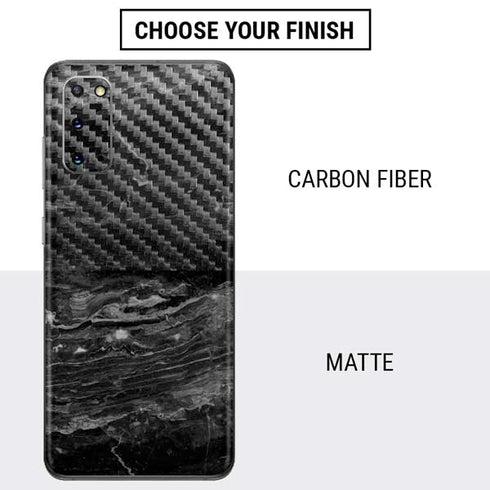 Crystal Black Galaxy S20 Skin