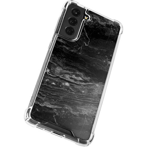 Crystal Black Galaxy S21 FE Clear Case