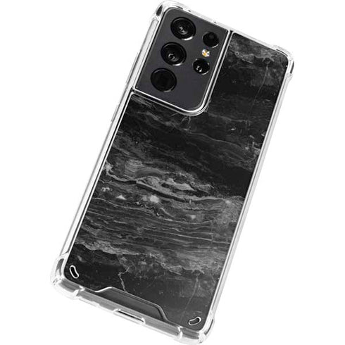 Crystal Black Galaxy S21 Ultra 5G Clear Case