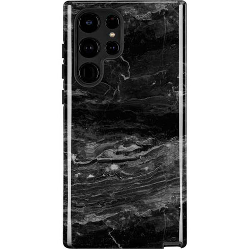 Crystal Black Galaxy S22 Ultra Pro Case