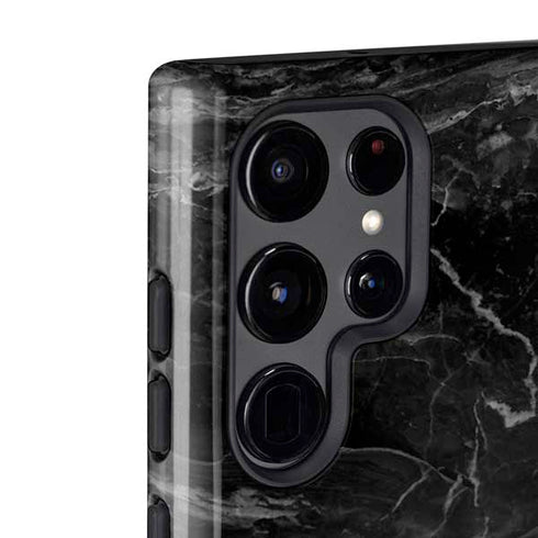 Crystal Black Galaxy S22 Ultra Pro Case
