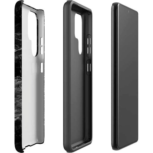 Crystal Black Galaxy S22 Ultra Pro Case