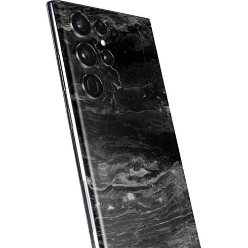 Crystal Black Galaxy S22 Ultra Skin
