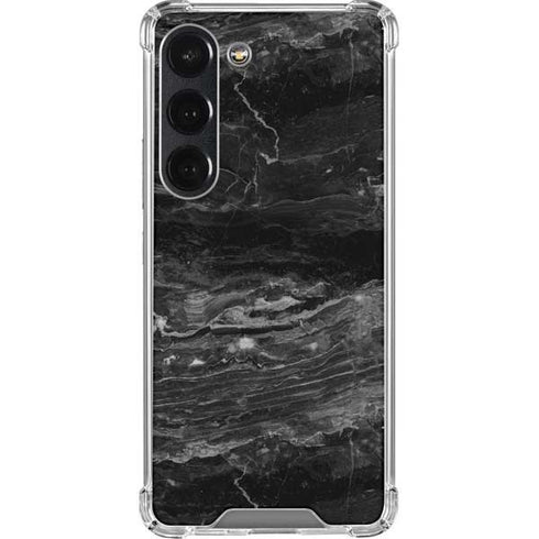 Crystal Black Galaxy S23 Clear Case