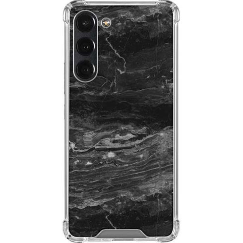 Crystal Black Galaxy S23 Plus Clear Case