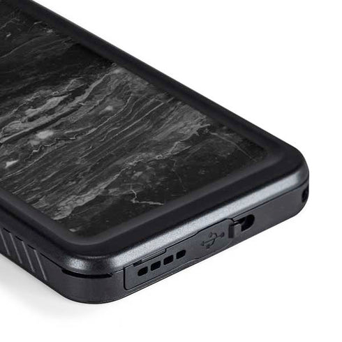 Crystal Black Galaxy S23 Plus Waterproof Case