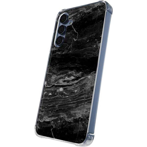 Crystal Black Galaxy S24 Clear Case