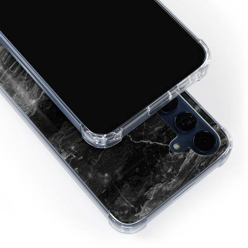 Crystal Black Galaxy S24 Clear Case