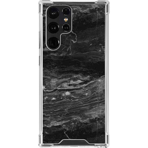 Crystal Black Galaxy S24 Ultra Clear Case
