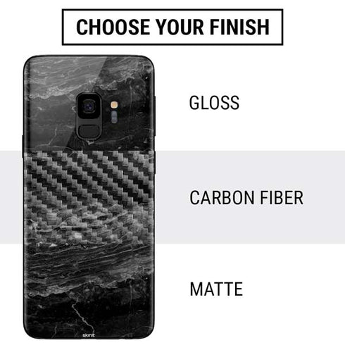 Crystal Black Galaxy S9 Skin