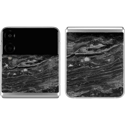 Crystal Black Galaxy Z Flip4 5G Skin