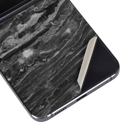 Crystal Black Galaxy Z Flip5 5G Skin