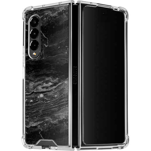 Crystal Black Galaxy Z Fold4 5G Clear Case