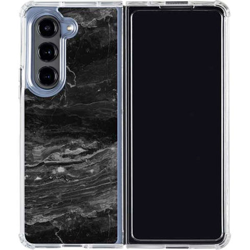 Crystal Black Galaxy Z Fold5 5G Clear Case