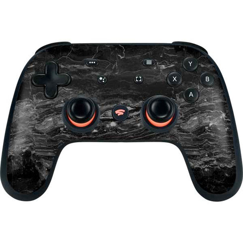 Crystal Black Google Stadia Controller Skin