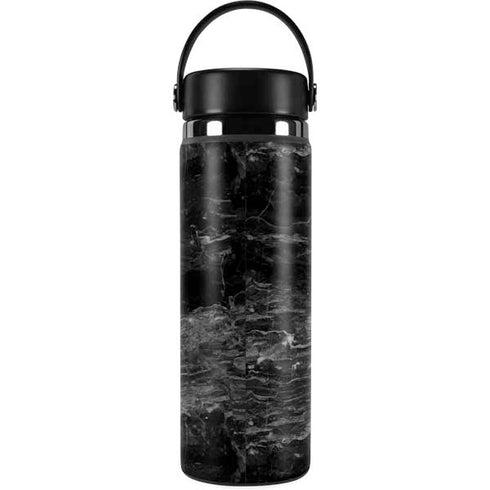 Crystal Black Hydro Flask 20oz Wide Mouth Skin