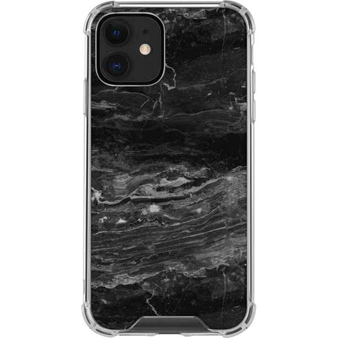 Crystal Black iPhone 12 Clear Case