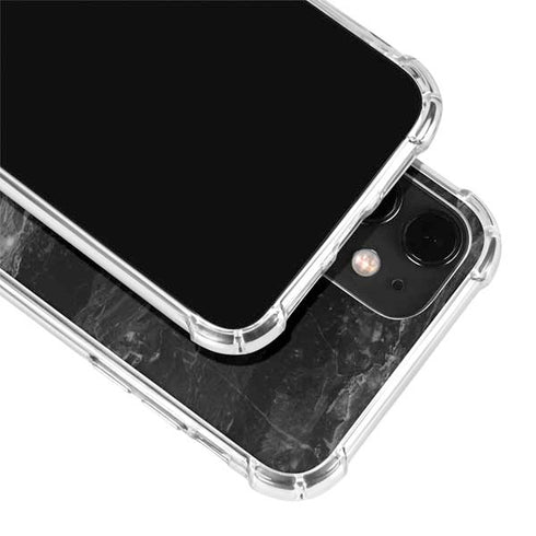 Crystal Black iPhone 12 Clear Case
