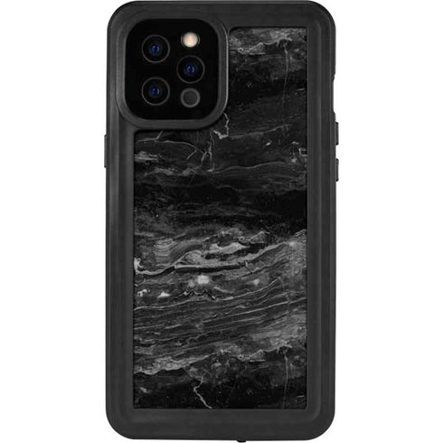 Crystal Black iPhone 12 Pro Max Waterproof Case