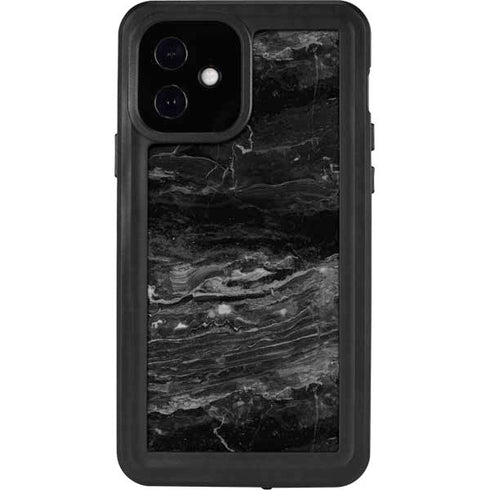 Crystal Black iPhone 12 Waterproof Case