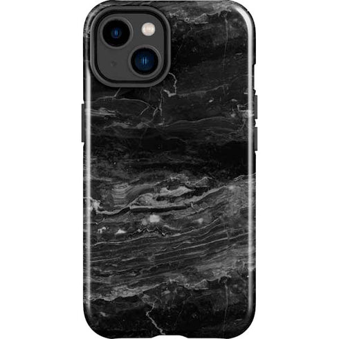 Crystal Black iPhone 15 Plus Impact Case