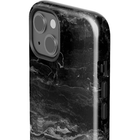 Crystal Black iPhone 15 Plus Impact Case