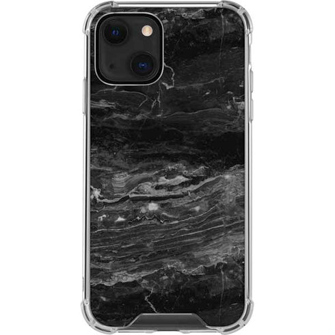Crystal Black iPhone 15 Plus Clear Case
