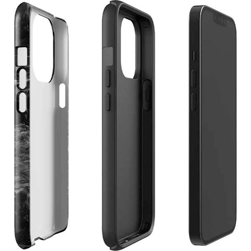 Crystal Black iPhone 15 Pro Impact Case