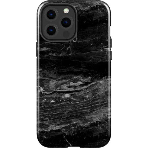 Crystal Black iPhone 15 Pro Max Impact Case