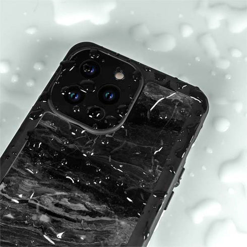 Crystal Black iPhone 14 Pro Max Waterproof Case