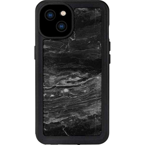 Crystal Black iPhone 15 Plus Waterproof Case