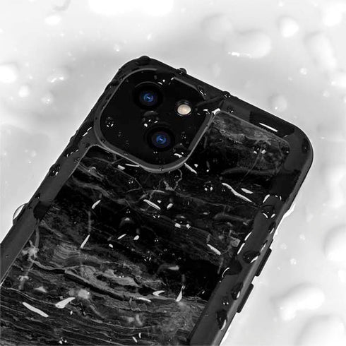 Crystal Black iPhone 15 Plus Waterproof Case
