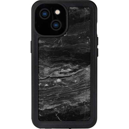 Crystal Black iPhone 15 Waterproof Case