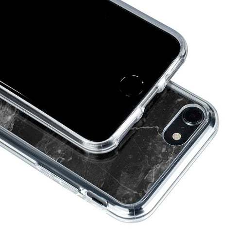 Crystal Black iPhone SE (2nd & 3rd Gen) Clear Case