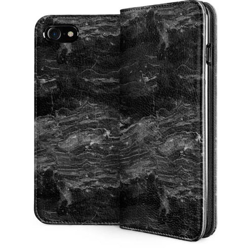 Crystal Black iPhone SE (2nd & 3rd Gen) Folio Case