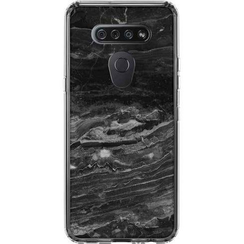 Crystal Black LG K51/Q51 Clear Case