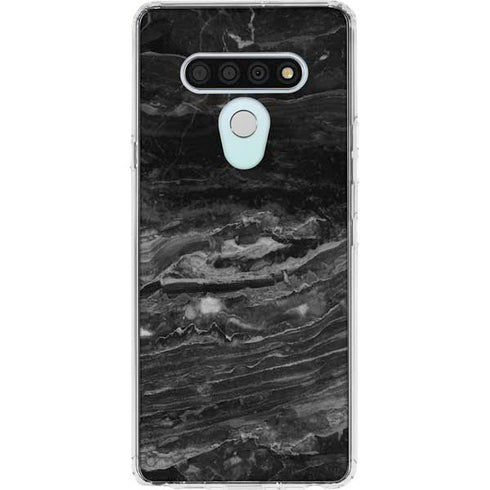 Crystal Black LG Stylo 6 Clear Case