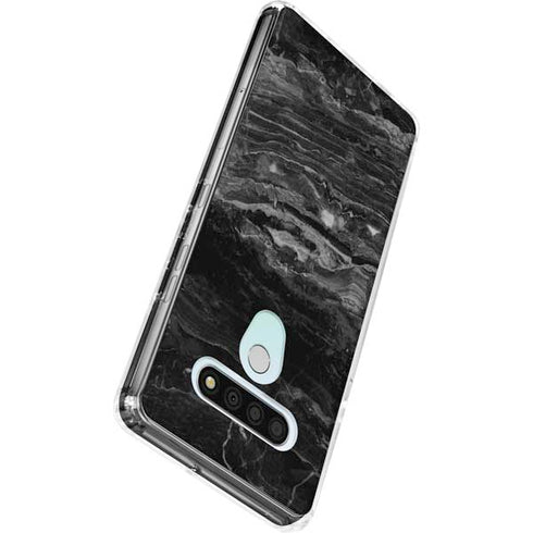 Crystal Black LG Stylo 6 Clear Case