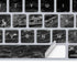 Crystal Black Magic Keyboard Skin