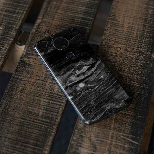 Crystal Black Moto E5 Plus Skin