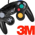 Crystal Black Nintendo GameCube Controller Skin