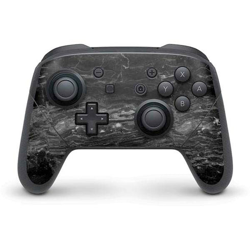 Crystal Black Nintendo Switch Pro Controller Skin