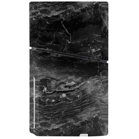 Crystal Black PS5 Slim Disk Console Skin