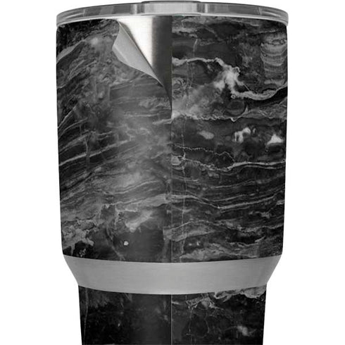 Crystal Black Yeti 30oz Rambler Tumbler Skin