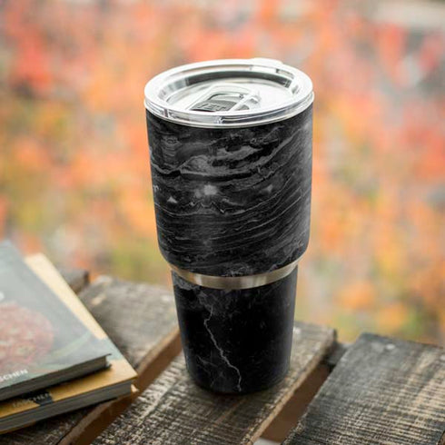 Crystal Black Yeti 30oz Rambler Tumbler Skin