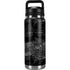 Crystal Black YETI Rambler 26oz Bottle Skin